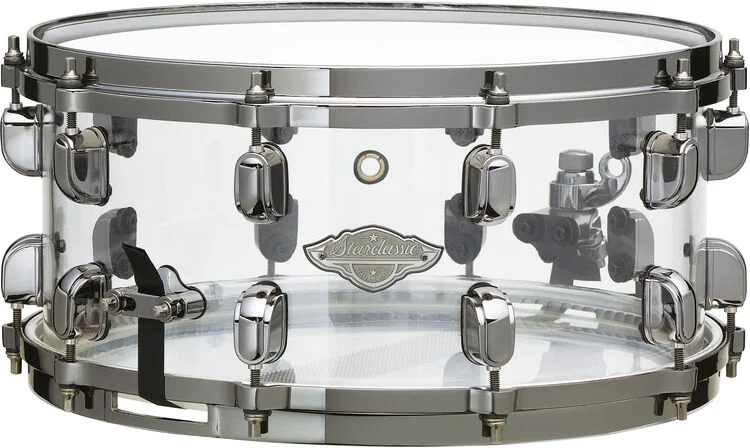  Tama 50th Limited Starclassic Mirage Snare Drum - 6.5 x 14-inch - Crystal Ice