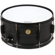 Tama BST1465BK Metalworks Steel Snare Drum - 6.5 x 14-inch - Matte Black