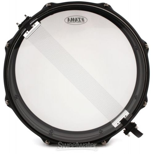  Tama BST1465BK Metalworks Steel Snare Drum - 6.5 x 14-inch - Matte Black