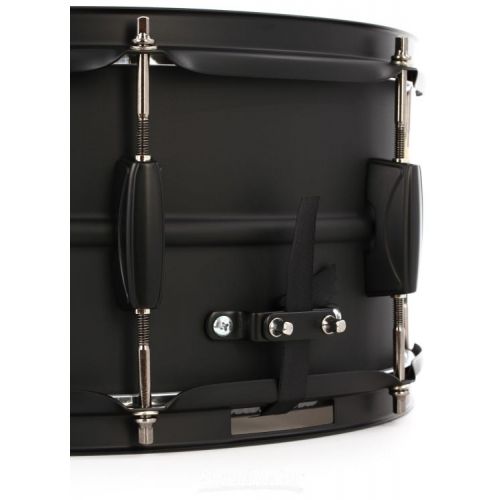  Tama BST1465BK Metalworks Steel Snare Drum - 6.5 x 14-inch - Matte Black