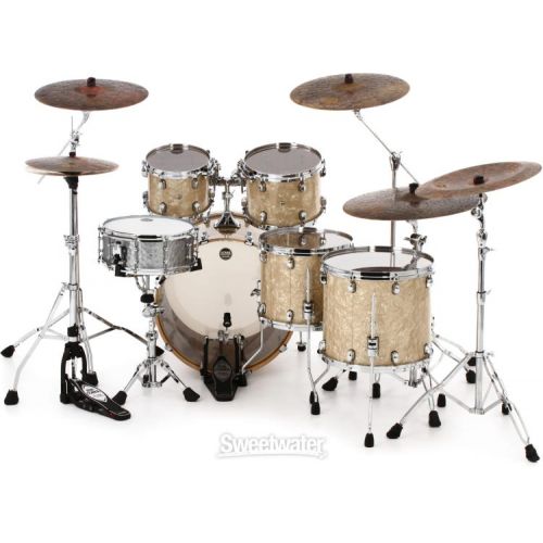  Tama Starclassic Walnut/Birch WBR52LS 5-piece Shell Pack - Vintage Marine Pearl