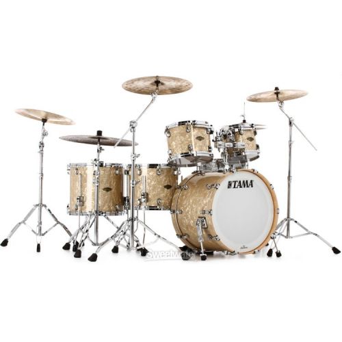  Tama Starclassic Walnut/Birch WBR52LS 5-piece Shell Pack - Vintage Marine Pearl