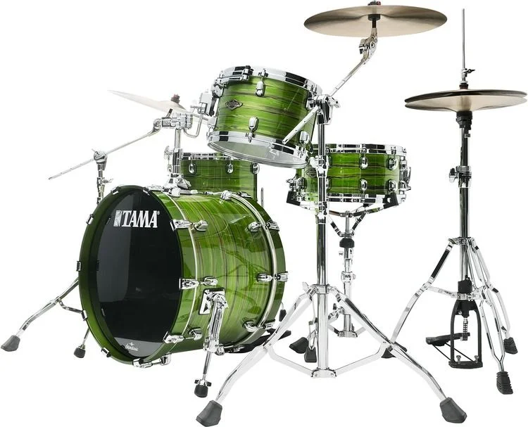  Tama Starclassic Walnut/Birch WBS30RS 3-piece Shell Pack - Lacquer Shamrock Oyster