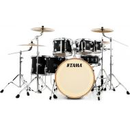 Tama Superstar Classic CL72S 7-piece Shell Pack with Snare Drum - Transparent Black Burst Lacquer