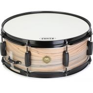 Tama Woodworks Snare Drum - 5.5 x 14-inch - Natural Zebrawood Wrap