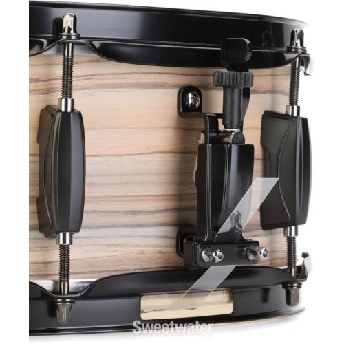  Tama Woodworks Snare Drum - 5.5 x 14-inch - Natural Zebrawood Wrap