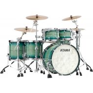 Tama STAR Maple Factory Vault 5-piece Shell Pack - Cerulean Birds Eye Maple Burst