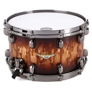 Tama Starclassic Maple 8 x 14-inch Snare Drum- Molten Brown Burst