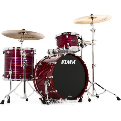  Tama Starclassic Walnut/Birch WBS32RZS 3-piece Shell Pack - Phantasm Oyster