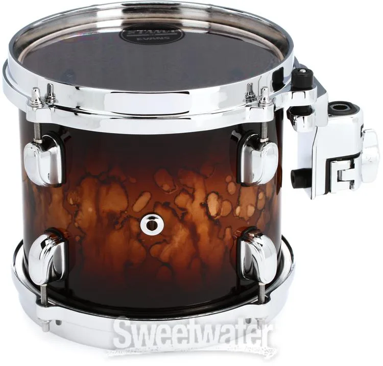  Tama Starclassic Walnut/Birch Mounted Tom - 8 x 7 inch - Molten Brown Burst