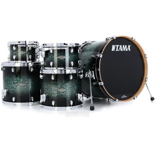  Tama Starclassic Performer MBS52RZS 5-piece Shell Pack - Molten Steel Blue Burst