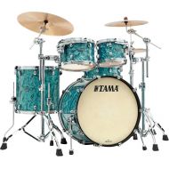 Tama Starclassic Maple MR42TZS 4-piece Shell Pack - Turquoise Pearl with Chrome Hardware