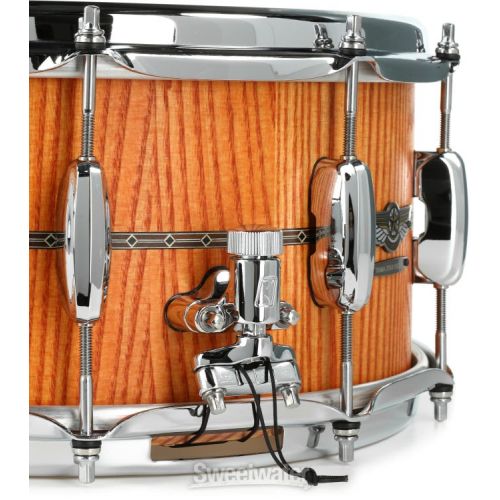  Tama Star Reserve Stave Ash Snare Drum - 6.5 x 14-inch - Oiled Amber Ash