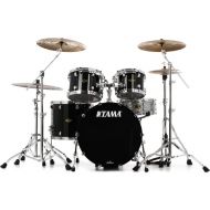 Tama Starclassic Walnut/Birch WBS42S 4-piece Shell Pack - Piano Black