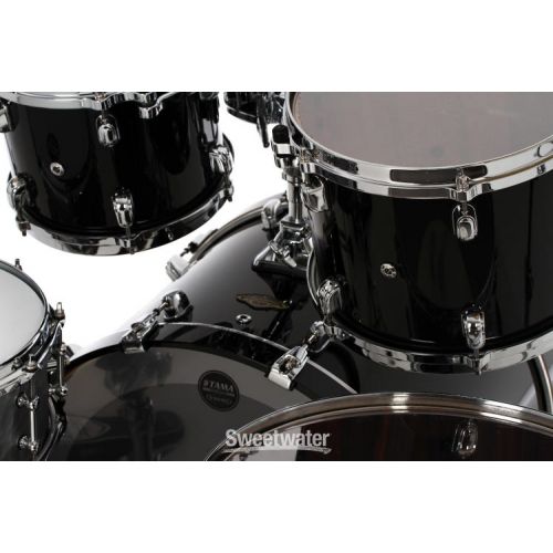  Tama Starclassic Walnut/Birch WBS42S 4-piece Shell Pack - Piano Black