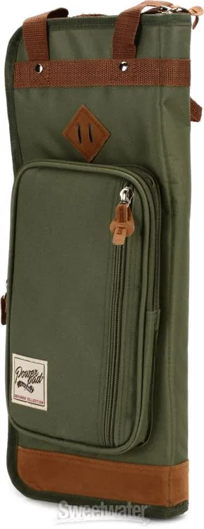  Tama Powerpad Designer Stick Bag - Moss Green - Large