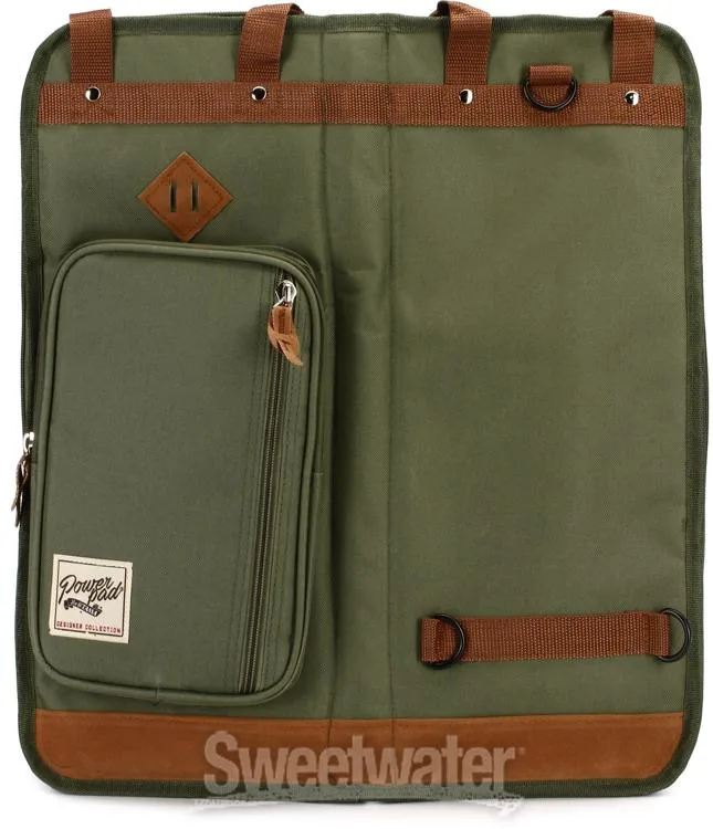  Tama Powerpad Designer Stick Bag - Moss Green - Large