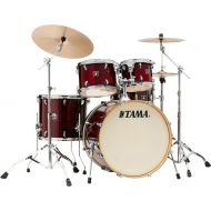 Tama Superstar Classic CL52KS 5-piece Shell Pack with Snare Drum - Gloss Garnet Lacebark Pine