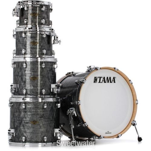  Tama Starclassic Walnut/Birch WBR52LS 5-piece Shell Pack - Charcoal Onyx