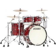 Tama Starclassic Maple MR42TZS 4-piece Shell Pack - Red Oyster with Chrome Hardware