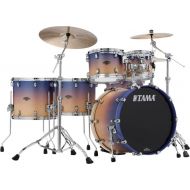 Tama Starclassic Walnut/Birch WBS52LS 5-piece Shell Pack - Satin Purple Atmosphere Fade