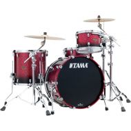 Tama Starclassic Walnut/Birch WBS32RZS 3-piece Shell Pack - Molten Dark Raspberry Fade