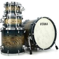 Tama STAR Walnut TW42RZS 4-piece Shell Pack - Indigo Japanese Sen Burst