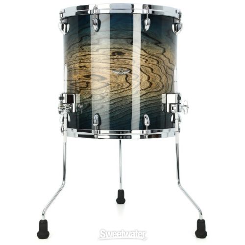  Tama STAR Walnut TW42RZS 4-piece Shell Pack - Indigo Japanese Sen Burst