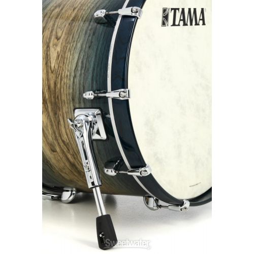  Tama STAR Walnut TW42RZS 4-piece Shell Pack - Indigo Japanese Sen Burst