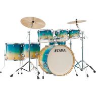 Tama Superstar Classic 7-piece Shell Pack with Snare - Caribbean Lacebark Pine Fade