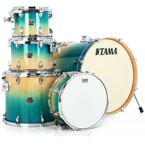  Tama Superstar Classic 5-piece Shell Pack with Snare - Caribbean Lacebark Pine Fade