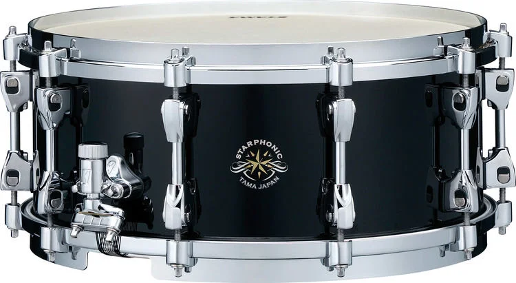  Tama Starphonic Maple Concert Snare Drum - 6-inch x 14-inch, Piano Black