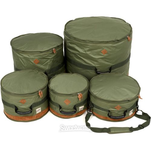  Tama Powerpad Designer 5-piece Drum Bag Set - Moss Green