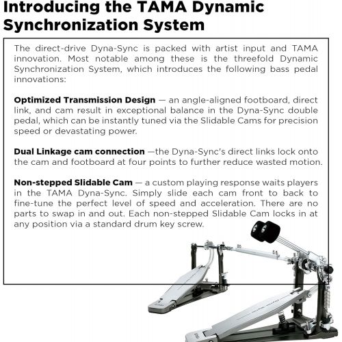  Tama Dyna-Sync Double Bass Drum Pedal