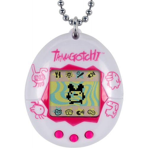  [아마존베스트]Tamagotchi Electronic Game, White/Pink