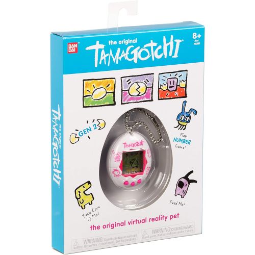  [아마존베스트]Tamagotchi Electronic Game, White/Pink