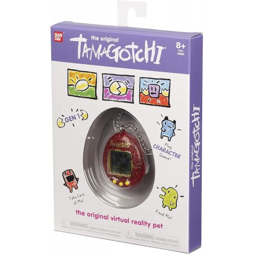  Tamagotchi Electronic Game, Red Glitter