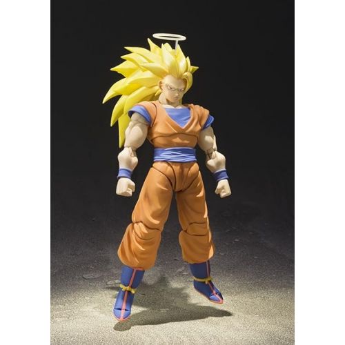  TAMASHII NATIONS - Dragon Ball Z - Super Saiyan 3 Goku, Bandai Spirits S.H.Figuarts Action Figure