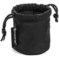 Tamrac Goblin Lens Pouch .3 Lens Bag, Drawstring, Quilted, Easy-to-Access Protection - Black