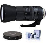 Tamron SP 150-600mm f/5-6.3 Di VC USD G2 Lens for Canon EF, Bundle with Urth 95mm Duet Filter Kit with UV and CPL Filters, Cleaning Kit