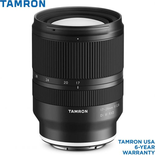 탐론 [아마존베스트]Tamron 17-28mm f/2.8 Di III RXD Lens for Sony E w/Advanced Photo & Travel Bundle