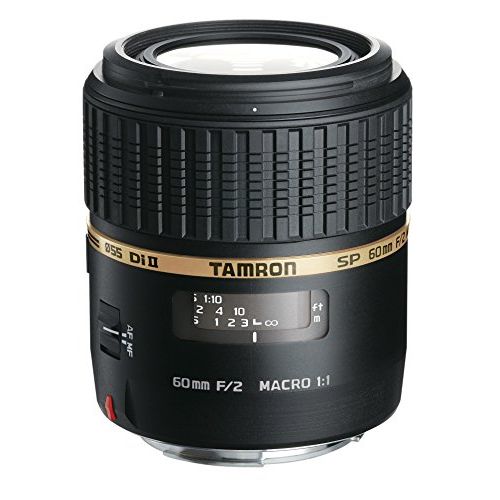 탐론 Tamron AF 60mm f/2.0 SP DI II LD IF 1:1 Macro Lens for Nikon Digital SLR Cameras (Model G005NII)