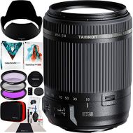 Tamron 18-200mm F/3.5-6.3 Di II VC All-in-One Zoom Lens for Nikon F Mount DSLR Cameras Model B018 Bundle with Deco Gear Photography Accessories Set + Filter Kit + Photo Video Editi