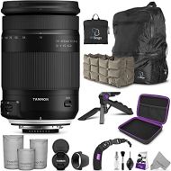Tamron 18-400mm f/3.5-6.3 Di II VC HLD Lens for Nikon F with Altura Photo Essential Accessory and Travel Bundle