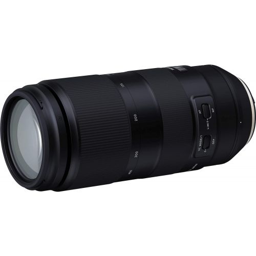 탐론 Tamron 100-400mm f4.5-6.3 Di VC USD Lens for Nikon F AFA035N-700 (International Model) + 72mm UV Filter + Lens Cap Keeper + MicroFiber Cloth Bundle