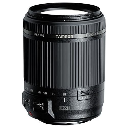 탐론 Tamron TAMRON high Magnification Zoom Lens 18-200mm F3.5-6.3 DiII VC APS-C Dedicated B018E for Canon - International Version (No Warranty)