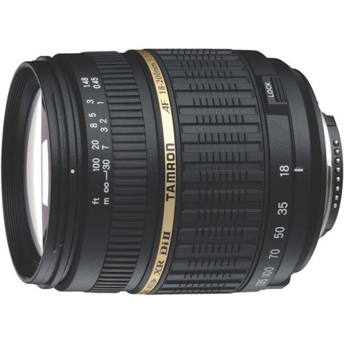 탐론 Tamron AF 18-200mm f3.5-6.3 XR Di II LD Aspherical (IF) Macro Zoom Lens for Canon Digital SLR Cameras (Model A14E) - International Version (No Warranty)