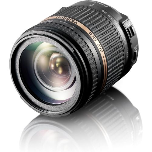탐론 Tamron Auto Focus 18-270mm f3.5-6.3 VC PZD All-In-One Zoom Lens with Built in Motor for Nikon DSLR Cameras (Model B008N)