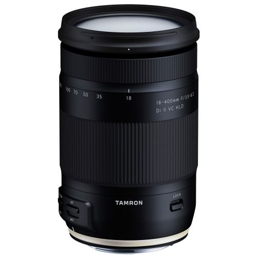 탐론 Tamron 18-400mm f3.5-6.3 Di II VC HLD All-In-One Zoom Lens for Canon Mount (AFB028C-700) with Sandisk Extreme PRO SDXC 64GB UHS-1 Memory Card