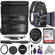 Tamron SP 24-70mm f/2.8 Di VC USD G2 Lens for Canon EF w/Tamron Tap-in Console and Advanced Photo and Travel Bundle (Tamron 6 Year Limited USA Warranty)